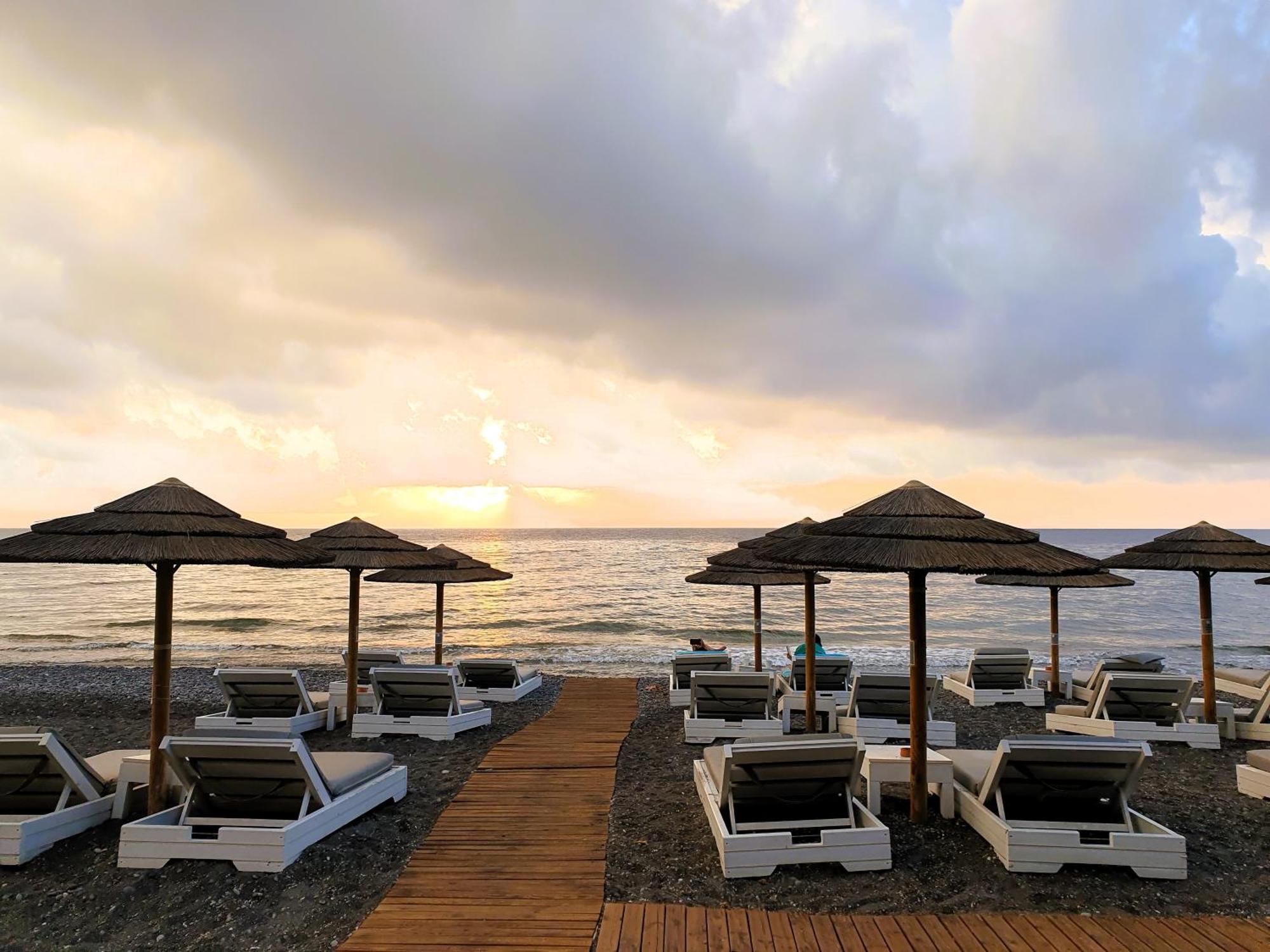 Arion Bay Hotel Santorini Kamari  Ngoại thất bức ảnh
