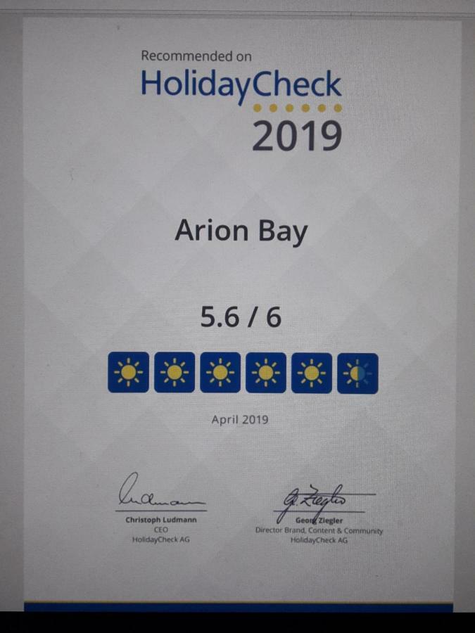 Arion Bay Hotel Santorini Kamari  Ngoại thất bức ảnh
